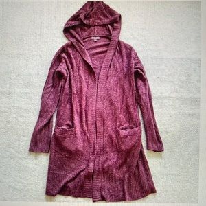 Barefoot Dreams Cozy Chic Hooded Cardigan